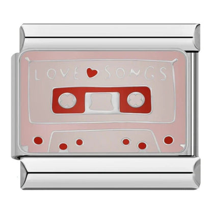 Charm Música (Casete Transparente) - Italian Charms