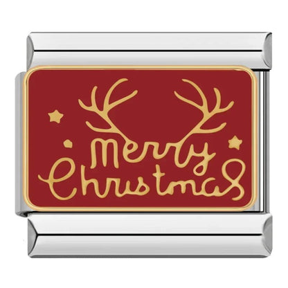 Charm Navidad (Rojo) - Italian Charms