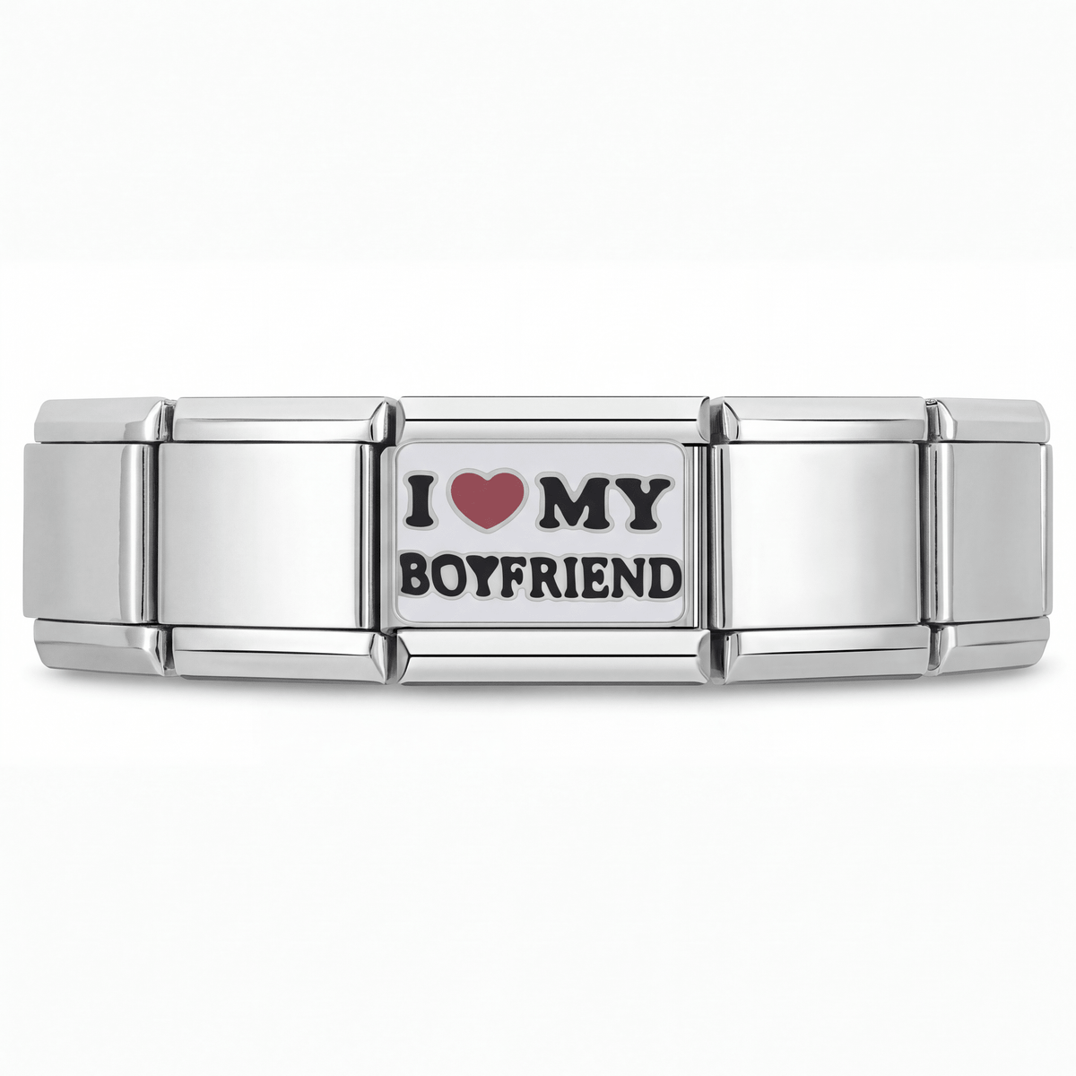Charm Novio en pulsera italiana de eslabones