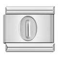 Charm Número 0 (Plateado)