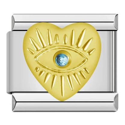 Charm Ojo (Corazón) - Italian Charms