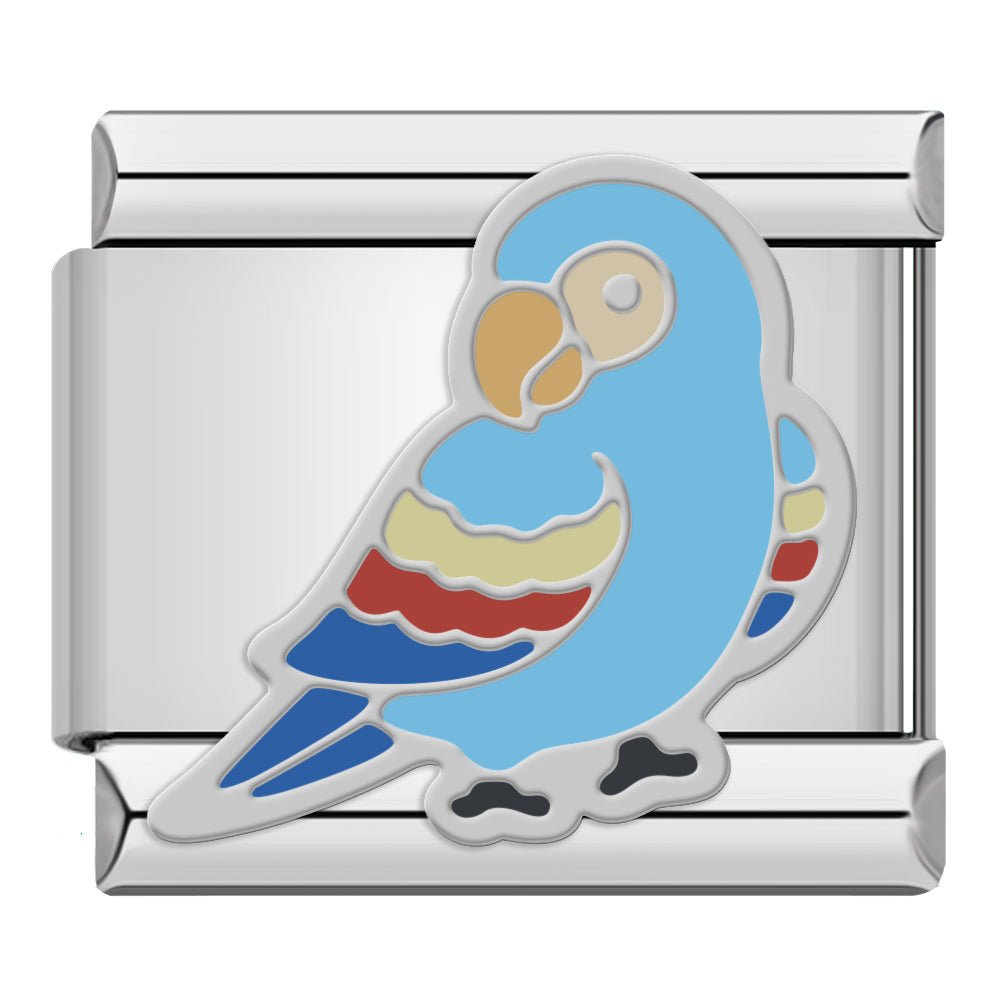 Charm Pájaro azul - Italian Charms