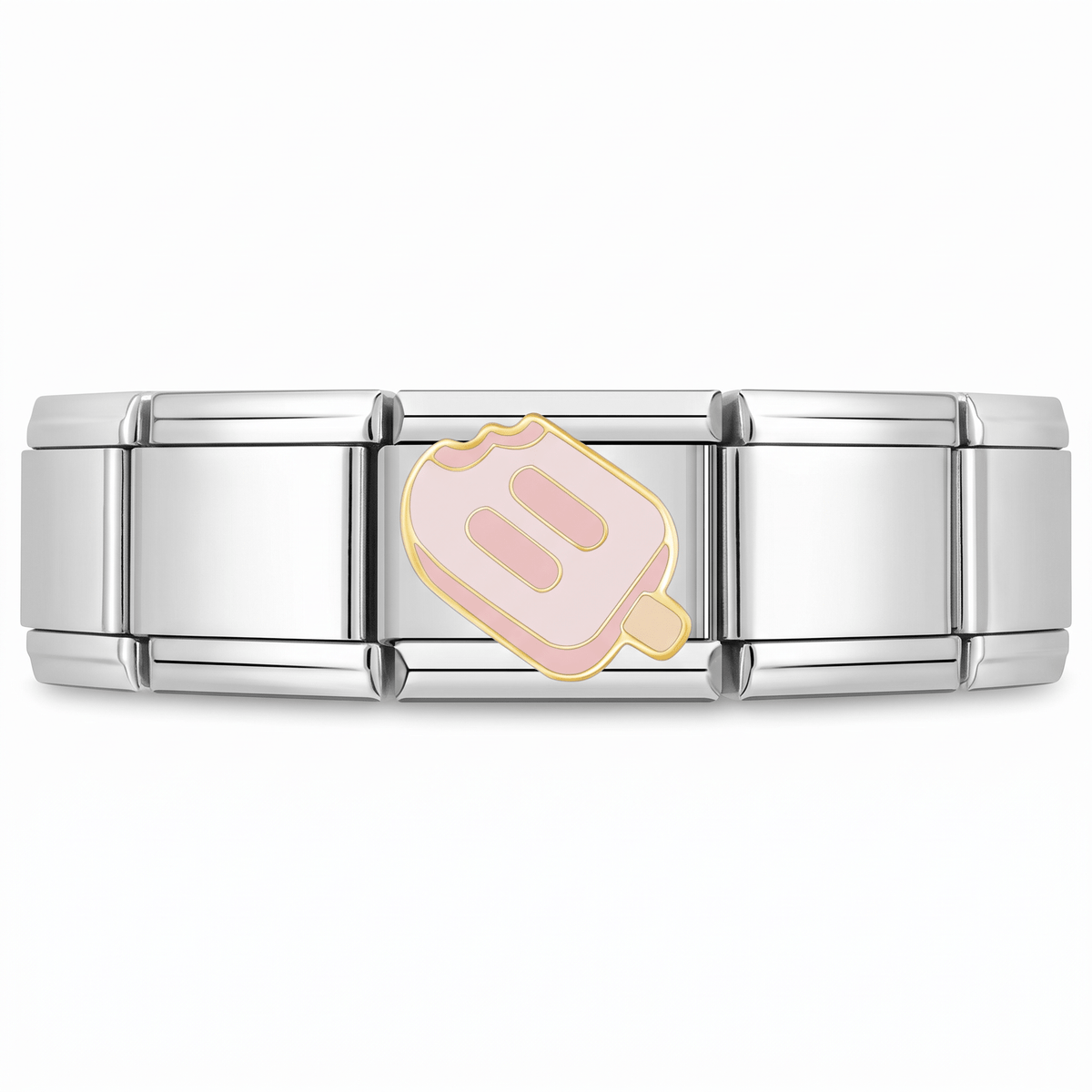 Charm Paleta en pulsera italiana de eslabones