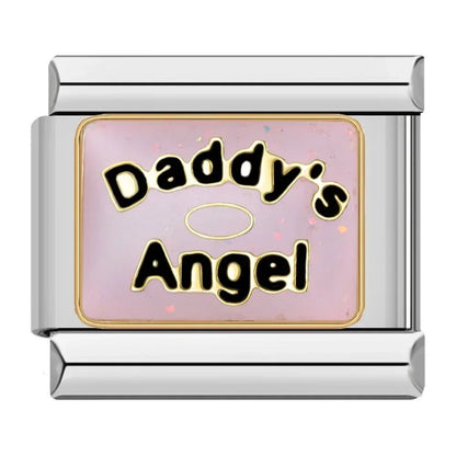 Charm Papá (Daddy's Angel) - Italian Charms
