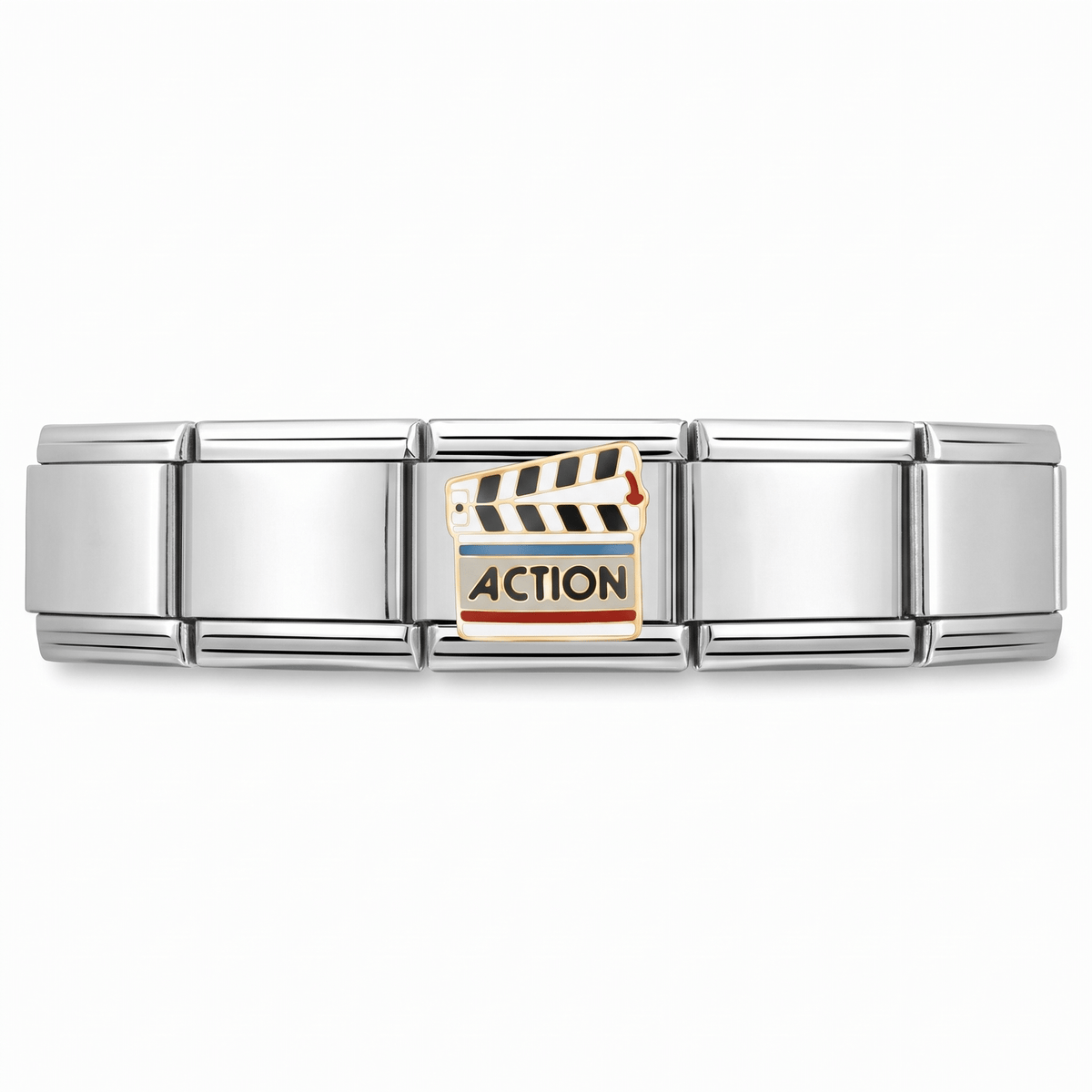 Charm Peliculas en pulsera italiana de eslabones