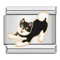 Charm Perro Husky (Estirándose)