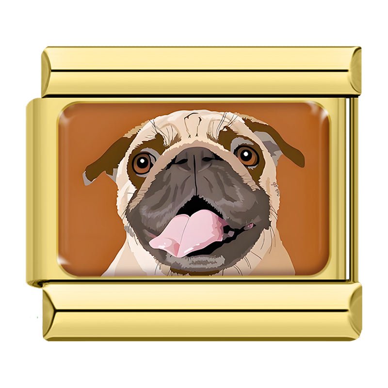 Charm Pug - Italian Charms