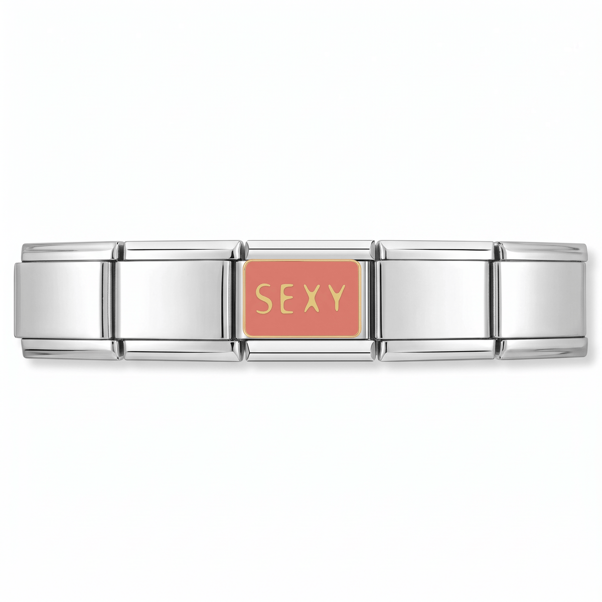 Charm Sexy en pulsera italiana de eslabones