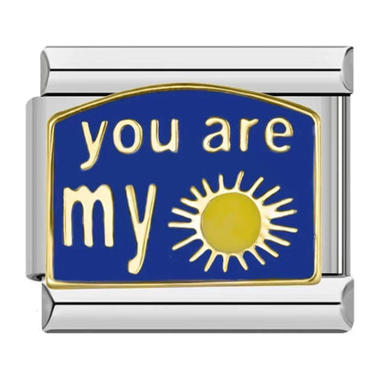 Charm Sol (Plateado) - Italian Charms