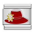Charm Sombrero playa (Plateado)