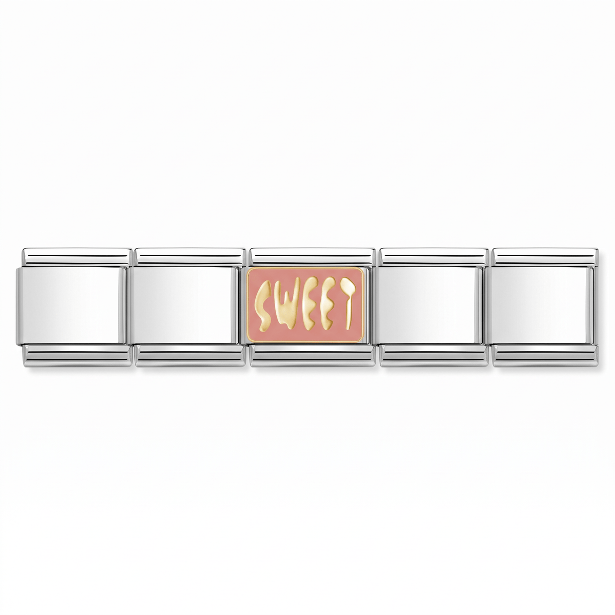 Charm Sweet en pulsera italiana de eslabones