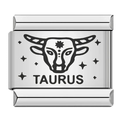 Charm Tauro (Plateado) - Italian Charms