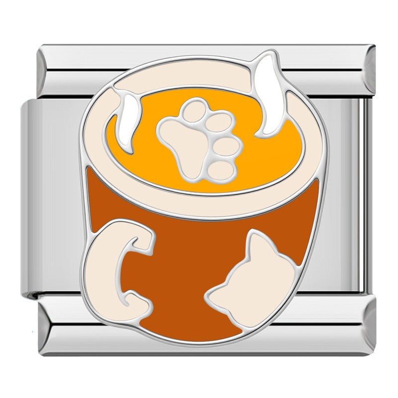 Charm taza huella - Italian Charms
