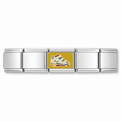 Charm Tenis en pulsera italiana de eslabones