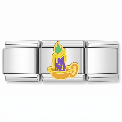 Charm Vela en pulsera italiana de eslabones
