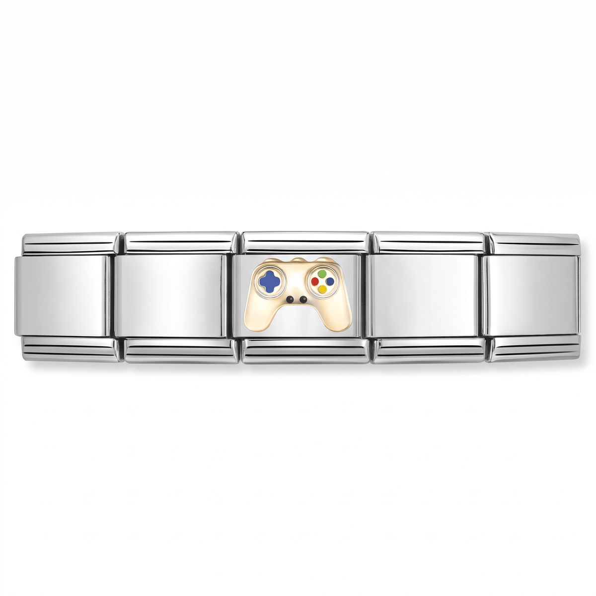 Charm Video Juego en pulsera italiana de eslabones