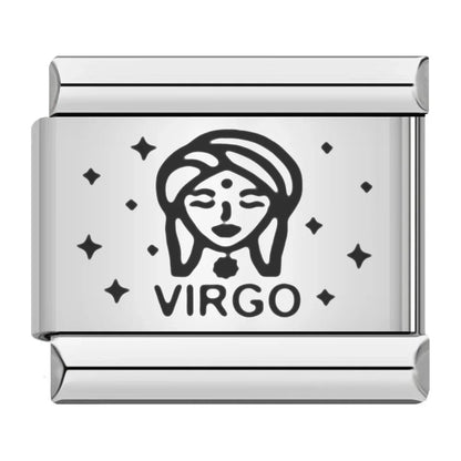 Charm Virgo (Plateado) - Italian Charms