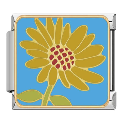 Girasol Esmaltado - Italian Charms