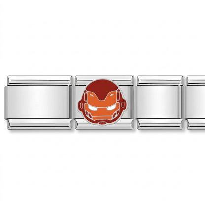Charm Héroe de Armadura Roja – en pulsera