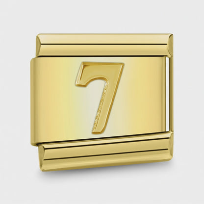 Video del Charm Número 7 (Dorado)