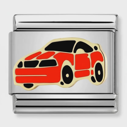 Video del Charm Carro Rojo (Plateado)