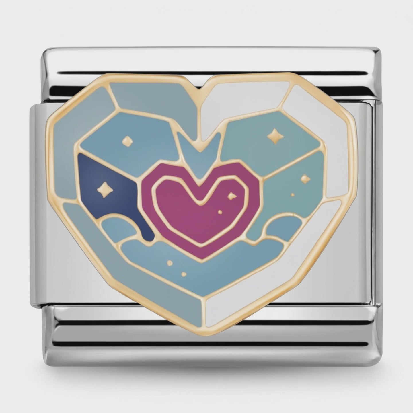 Video del Charm Corazon (Geométrico)