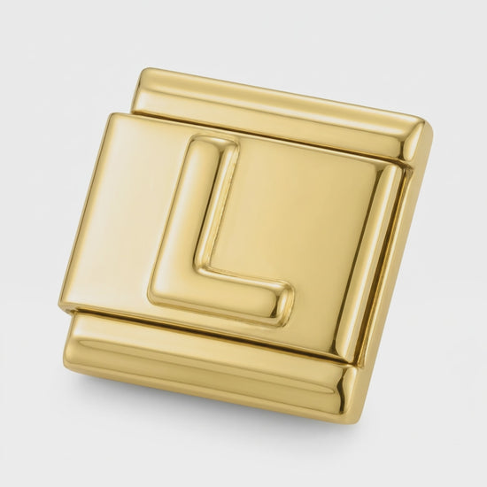 Video del Charm Letra L (Dorado)