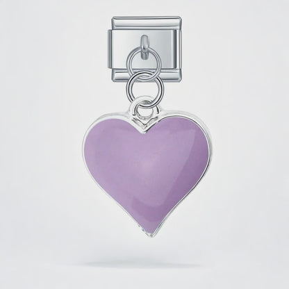 Charm Corazón morado – video