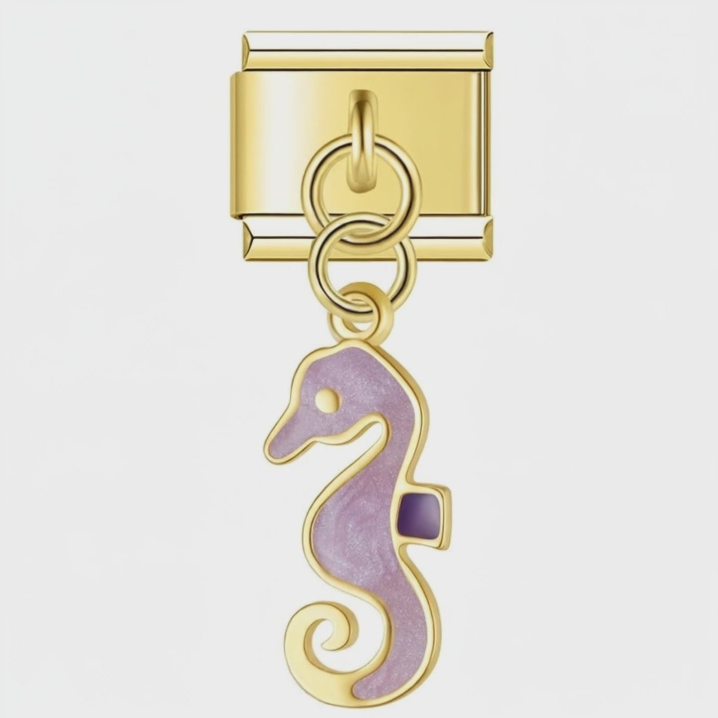 Video del Charm Caballito de Mar Morado