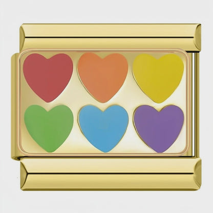 Video del Charm Dorado Corazones