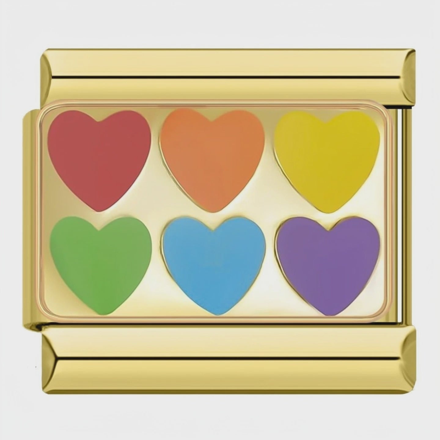 Video del Charm Dorado Corazones