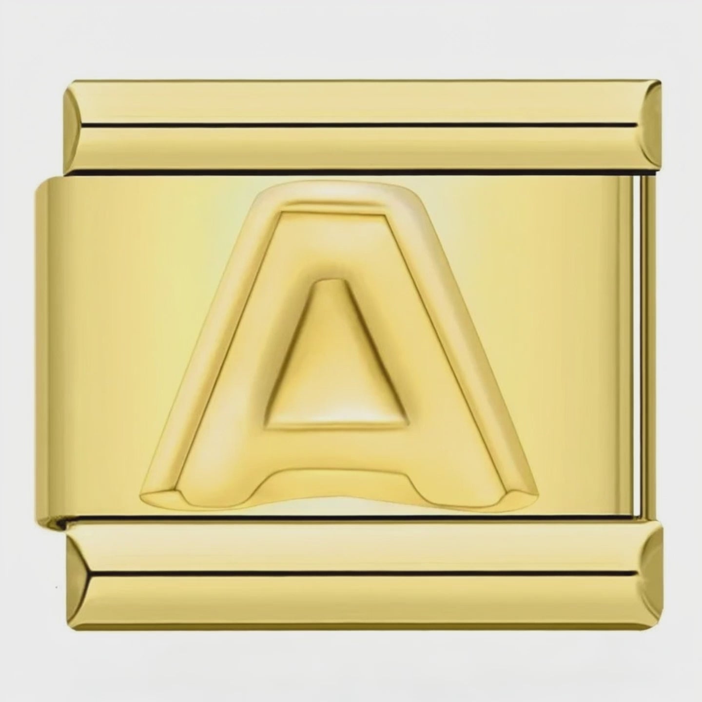 Video del Charm Letra A (Dorado)