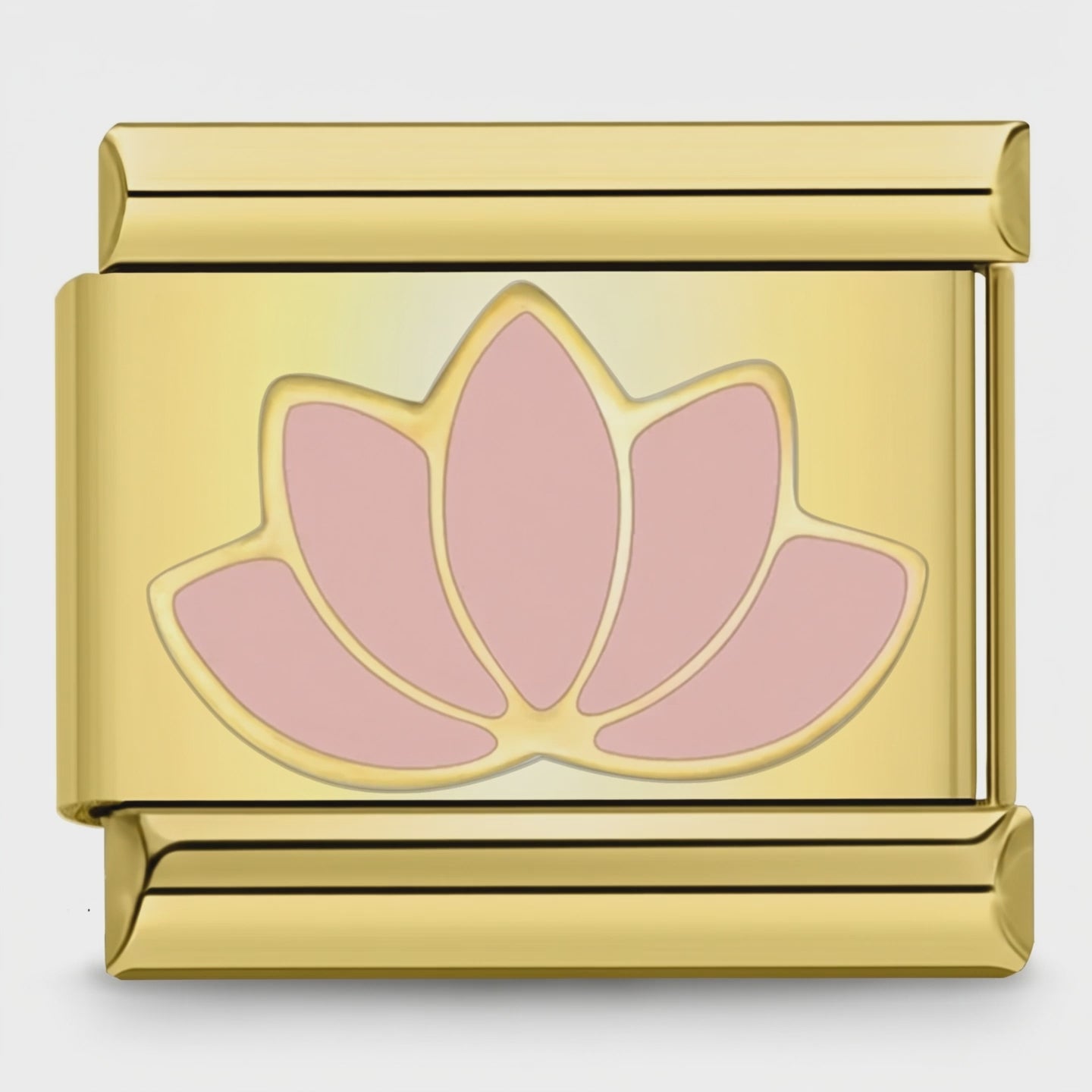 Video del Charm Flor Rosa (Loto, Dorado)