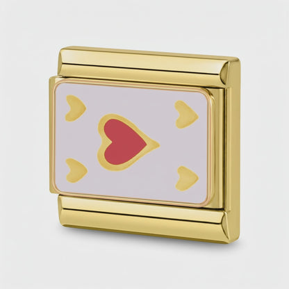 Video del Charm Carta (Dorado)
