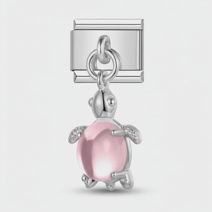 Video del Charm Colgante Tortuga Rosa