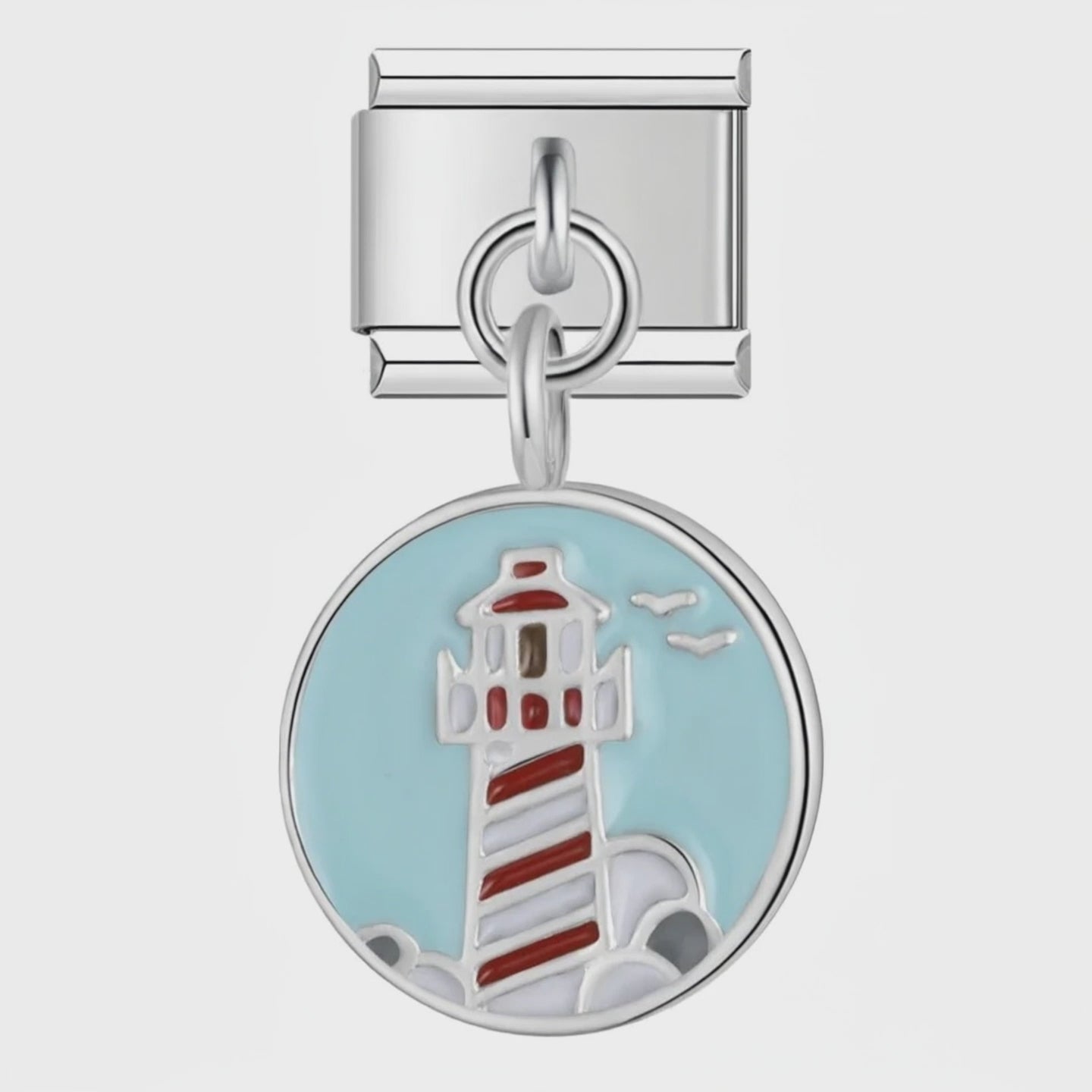 Video del Charm Faro (Colgante, Plateado)