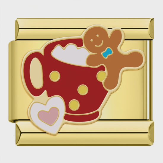 Video del Charm Taza de Chocolate con Galleta