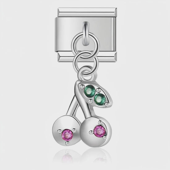 Charm Cereza (Colgante, Plateado) – video