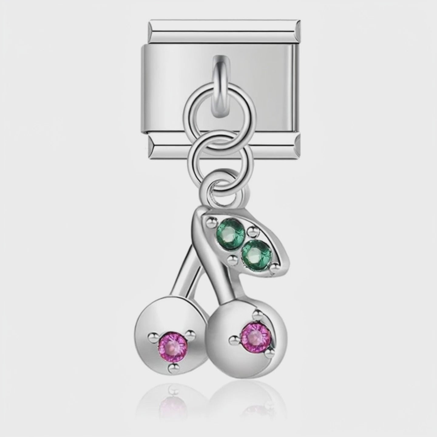 Charm Cereza (Colgante, Plateado) – video