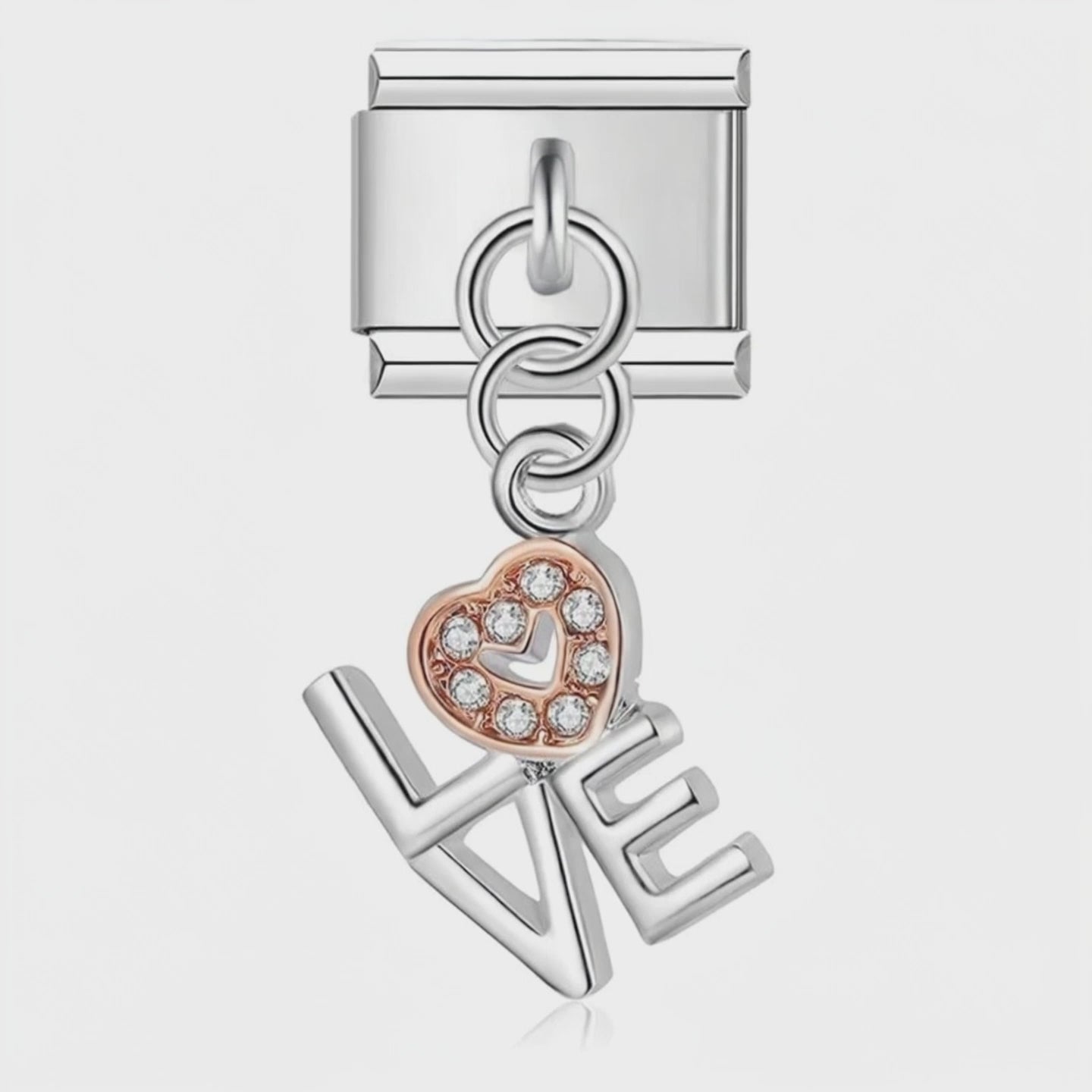Charm colgante LOVE (Letras con Corazón) – video