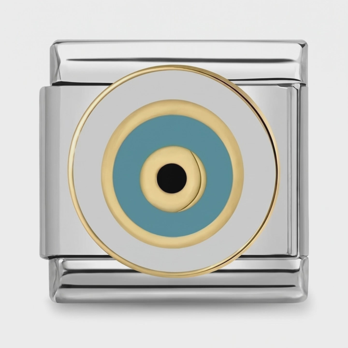 Video del Charm Ojo Turco (Turquesa, Plateado)