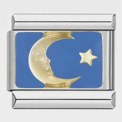 Video del Charm Luna (Fondo Azul)