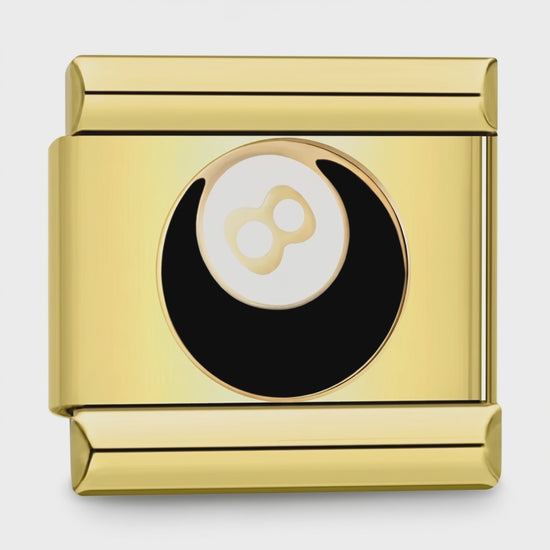 Video del Charm Bola 8 (Dorado)