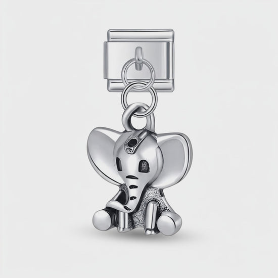 Video del Charm Colgante Elefante (Plata)