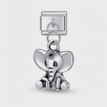 Video del Charm Colgante Elefante (Plata)