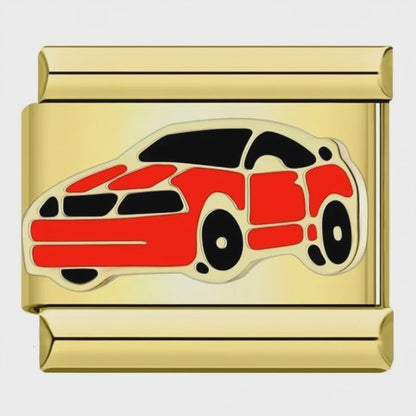 Video del Charm Carro Rojo (Dorado)