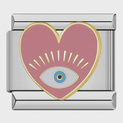 Video del Charm Ojo suerte (Corazón Rosa)