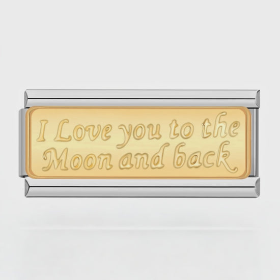 Charm Doble I LoveYou to the Moon and Back – video