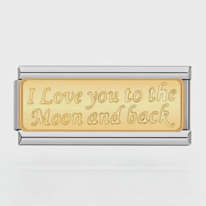 Charm Doble I LoveYou to the Moon and Back – video