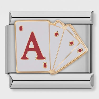 Video del Charm Cartas Poker (Ases, Plateado)